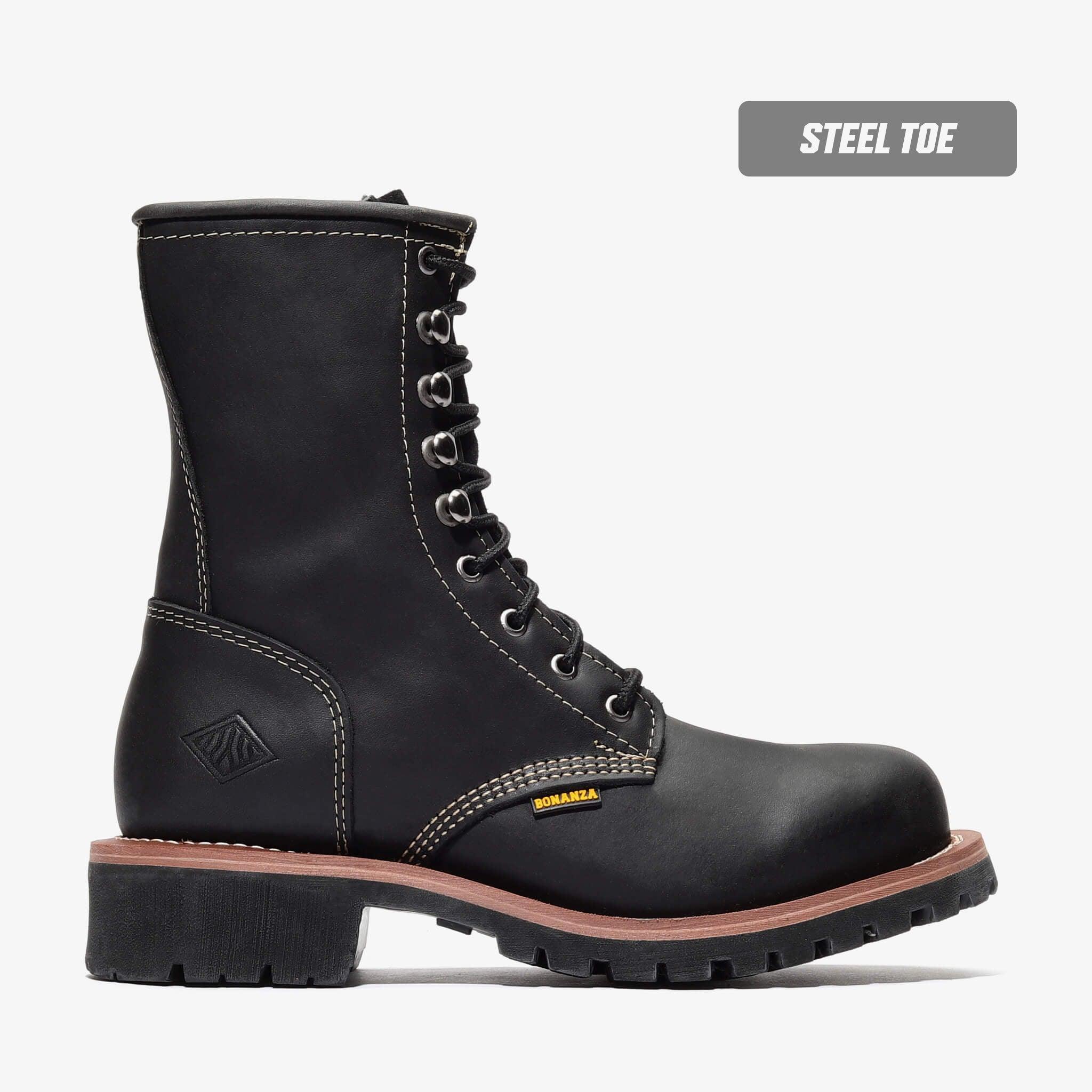 Best steel toe logger boots on sale