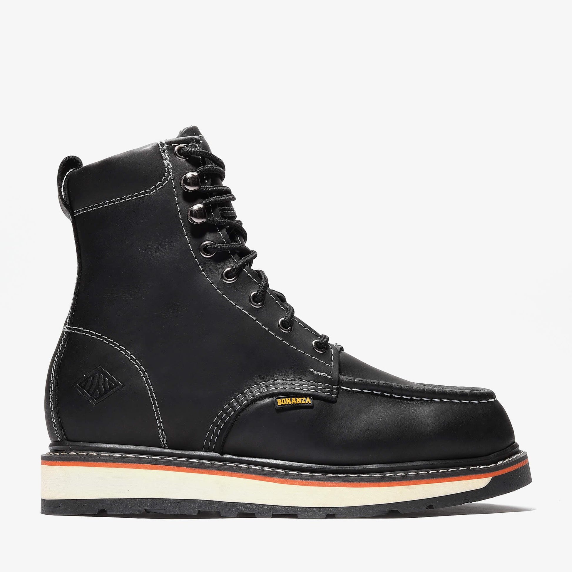 FRONTIER DUAL 8" MEN'S MOC TOE WORK BOOT - FRONTIER DUAL 8" MEN'S MOC TOE WORK BOOT - undefined - Bonanza Boots