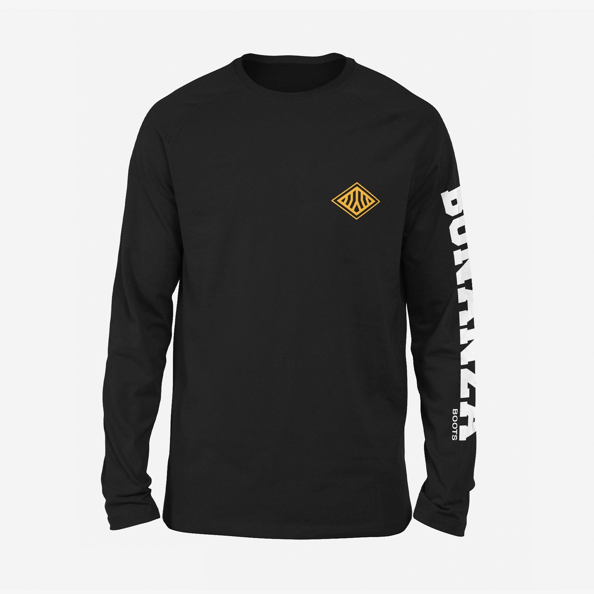 LONG SLEEVE T-SHIRT BLACK - LONG SLEEVE T-SHIRT BLACK - undefined - Bonanza Boots